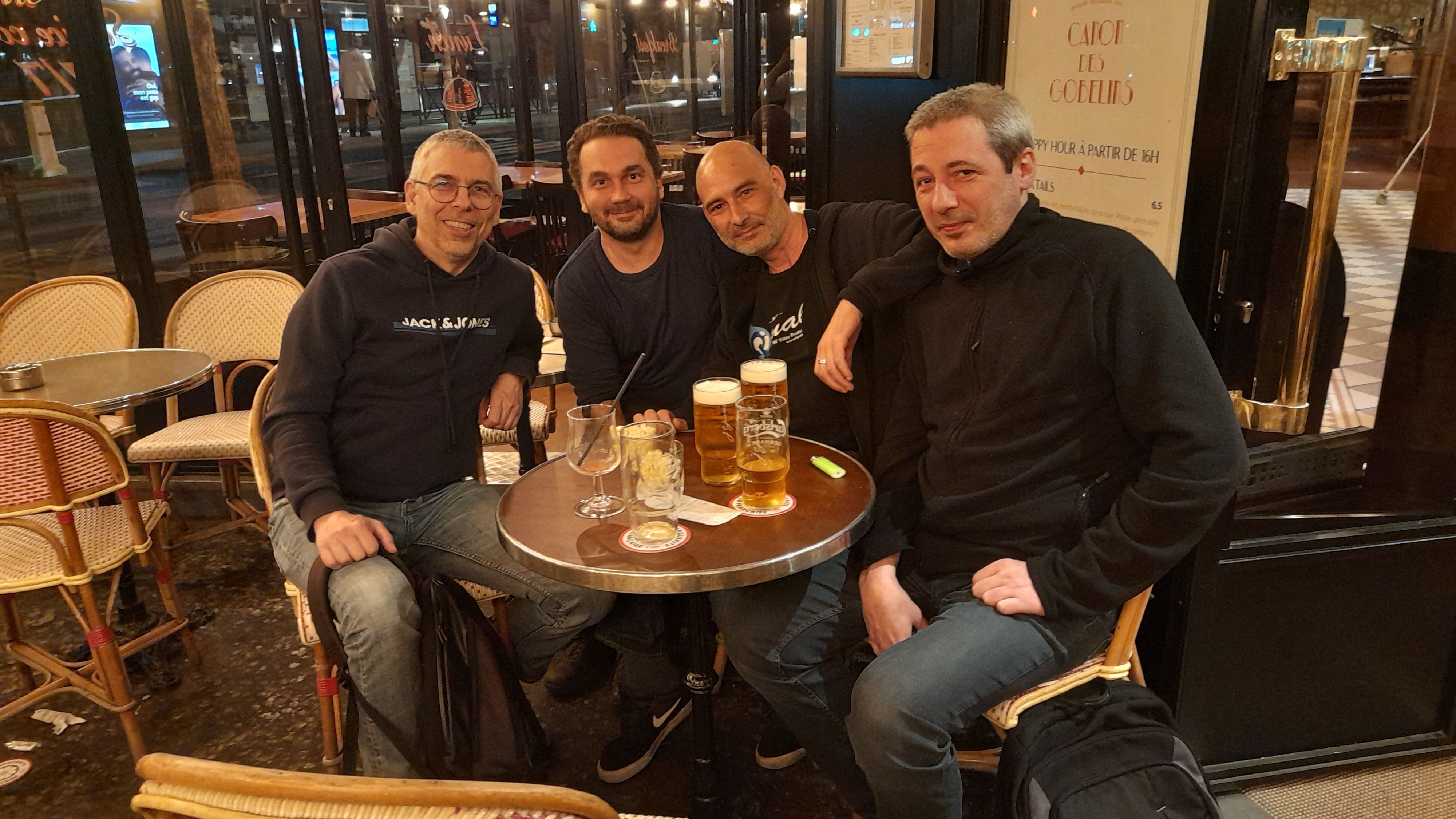 4 June 2022, Paris &mdash; left to right: Longshot, Siko, Candy, Shap.