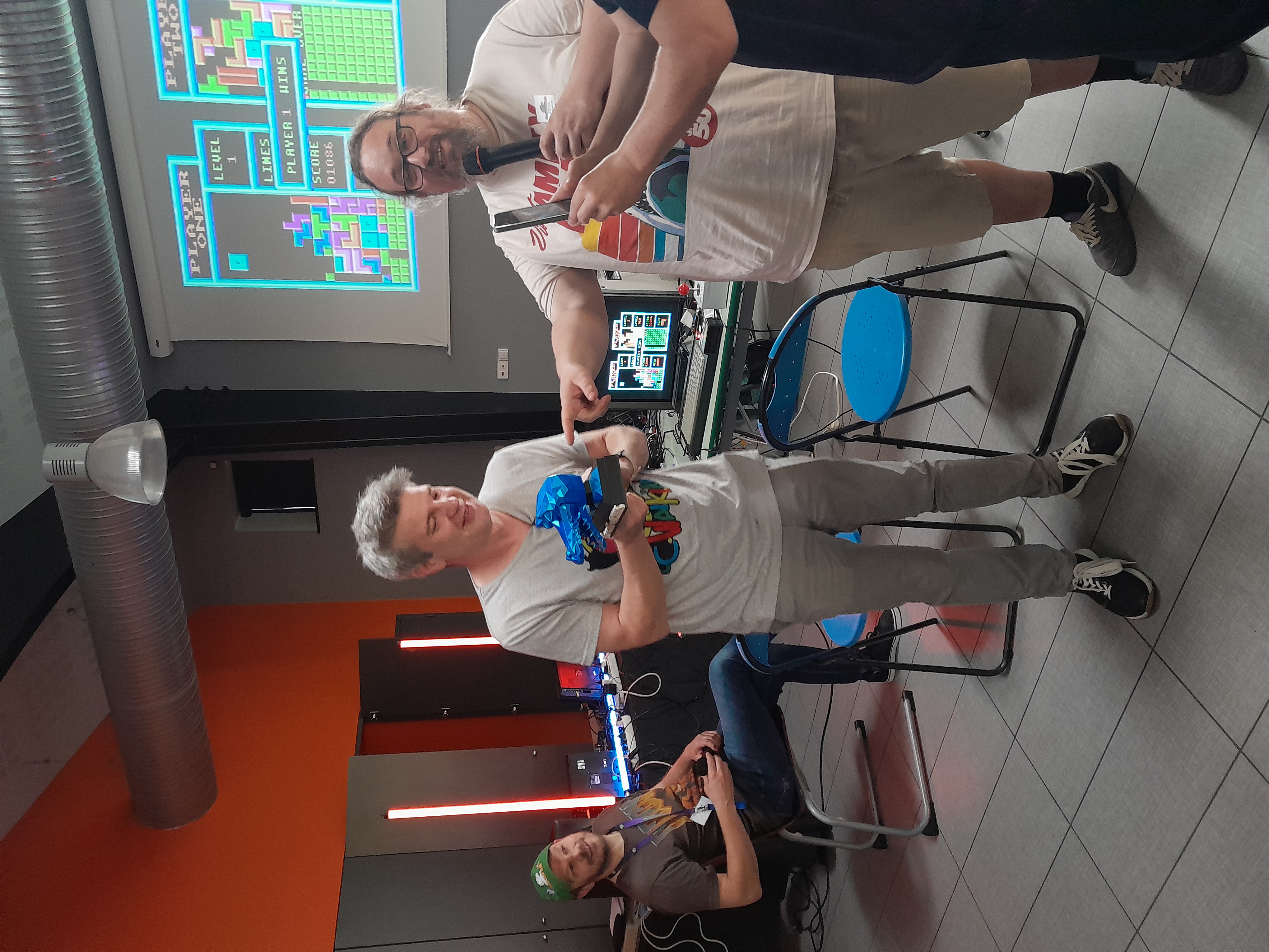 Left to right: JB Le Daron, Duffy, Komhenor.