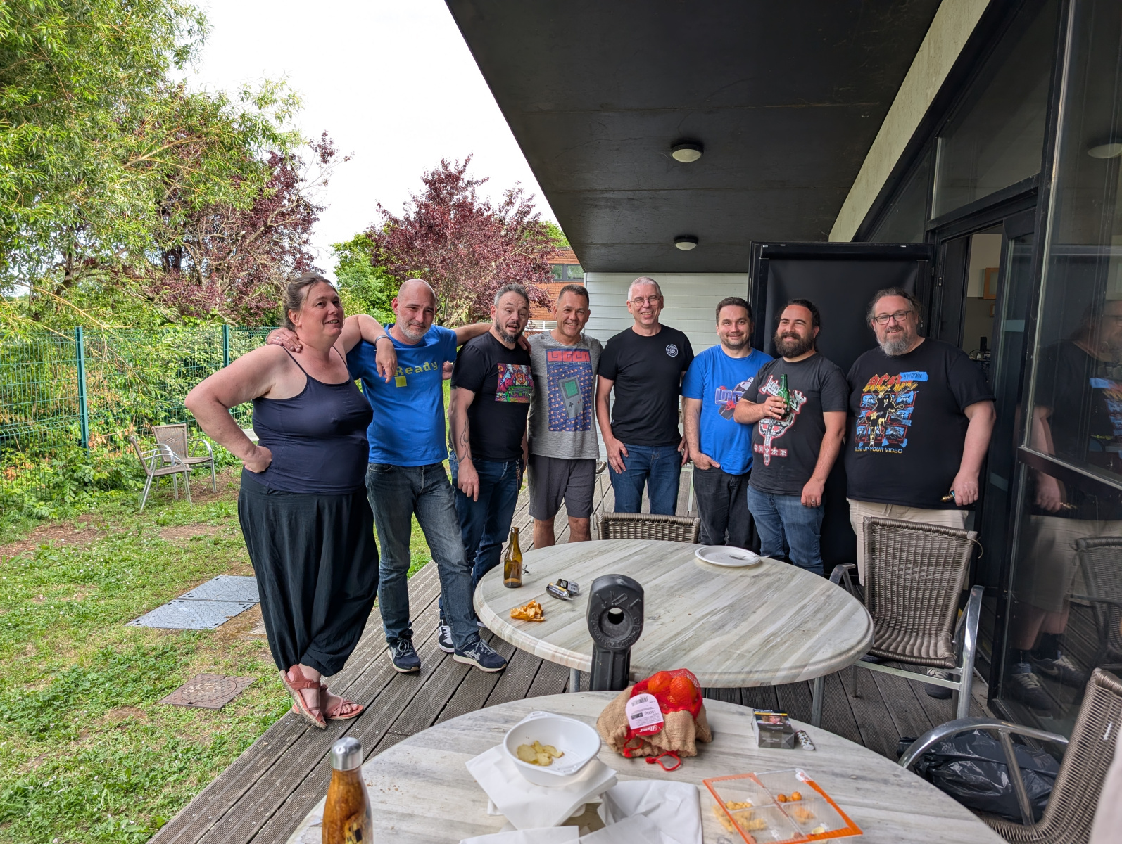 Left to right: Cheshirecat, Candy, Ced, Overflow, Longshot, Siko, Bdc Iron, Komhenor.