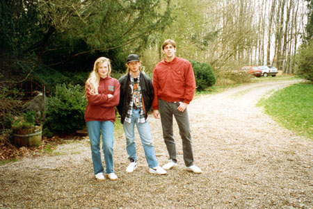 Left to right: Hiroyuki, Fred Crazy, Digit.